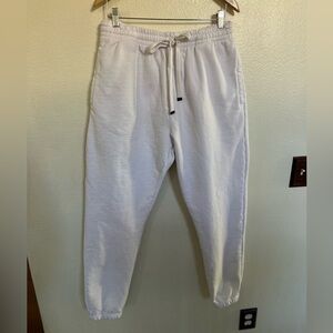 TALENTLESS White Sweatpants